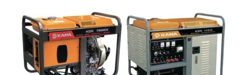 Generating and welding sets