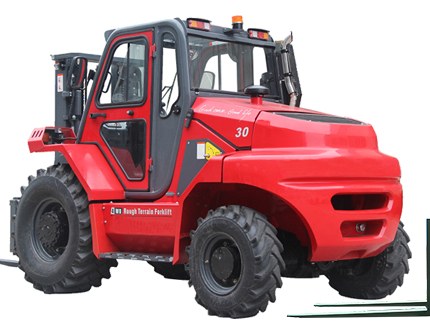 Rough-terrain forklift